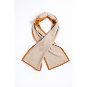 Bosca Silk Cashmere Reversible Scarf Made in Italy NWT